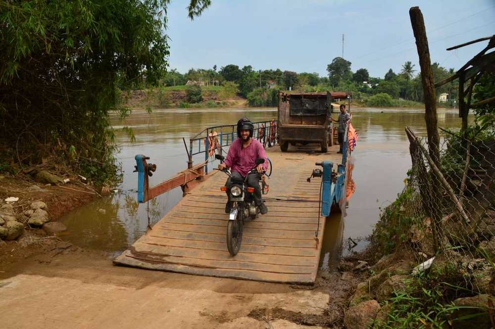 Places to See in Vietnam a man riding a motorbike
